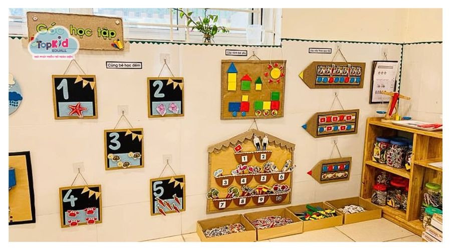 Góc học tập STEM kết hợp thực hành và học hỏi