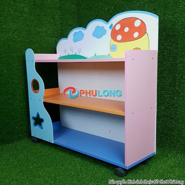 Hai mẫu kệ góc mầm non PL25-100KA và PL25-100KB