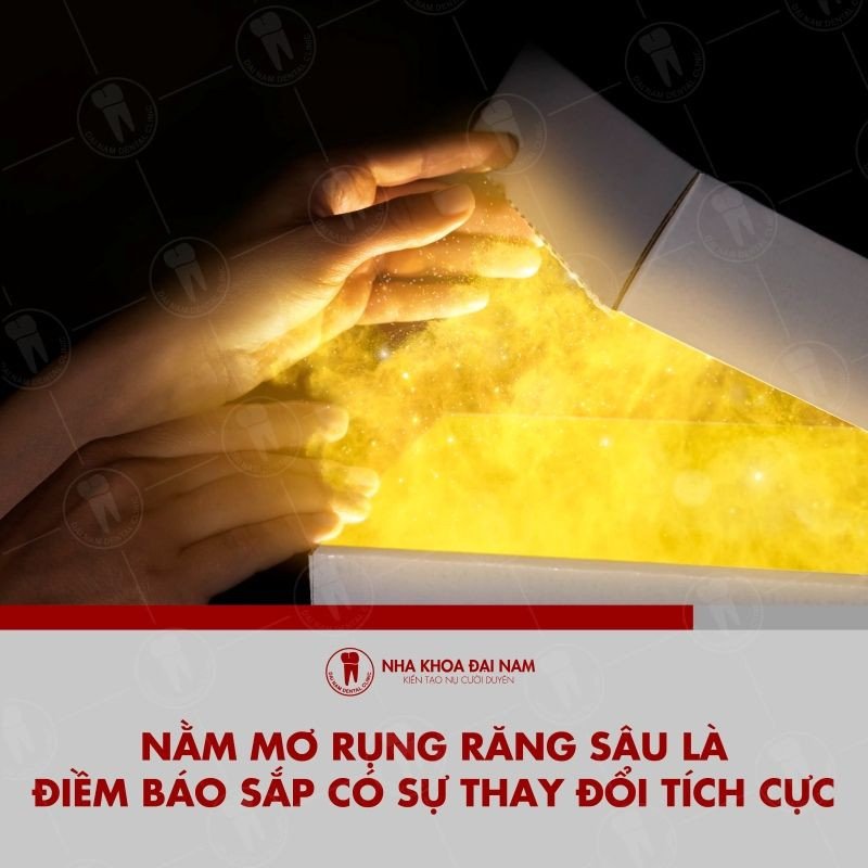 Hình ảnh giấc mơ rụng răng sâu biểu thị sự đổi mới tích cực