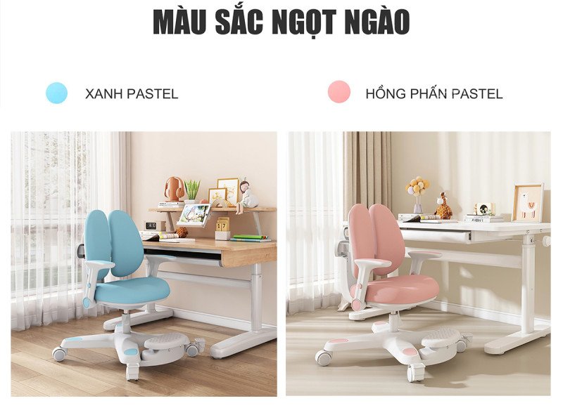 Mặt bàn học thông minh cho bé với khả năng điều chỉnh góc nghiêng