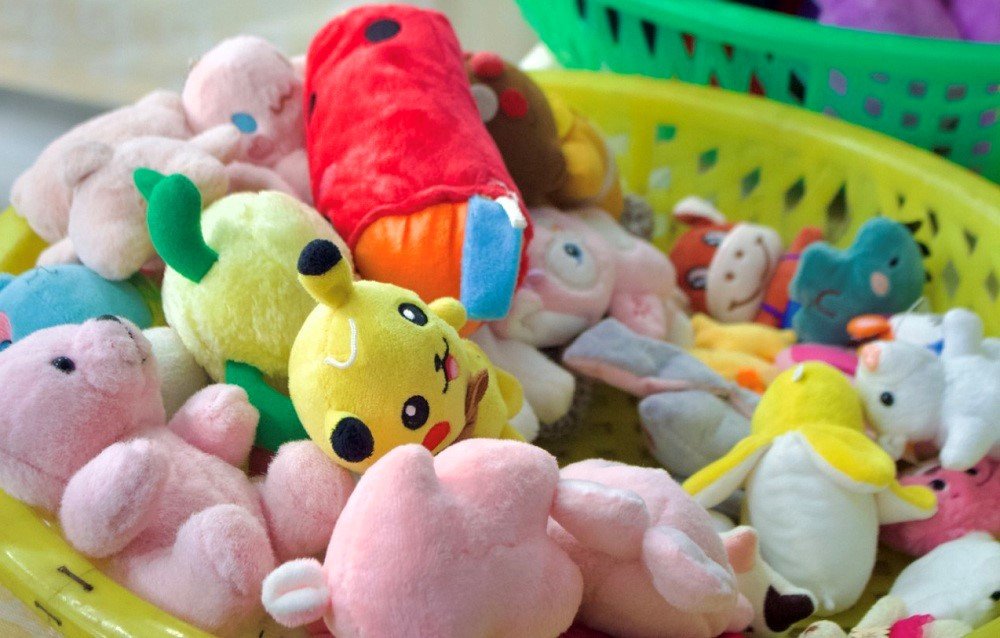 Mô hình đồ dùng học tập được trưng bày sẵn sàng để đổi