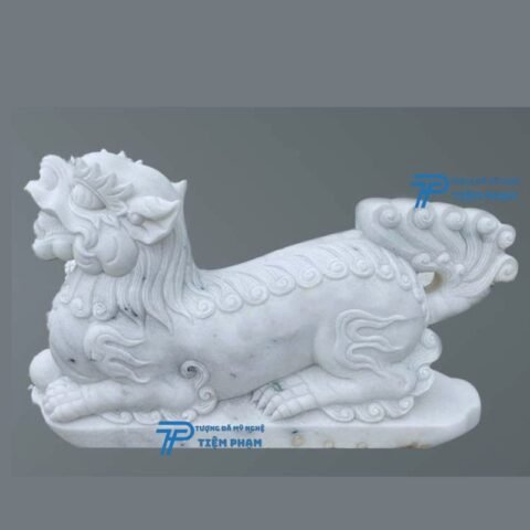 Tượng con nghê đá - Linh vật phong thủy thuần Việt mang lại bình an và tài lộc Tượng con nghê đá - Linh vật phong thủy thuần Việt mang lại bình an và tài lộc