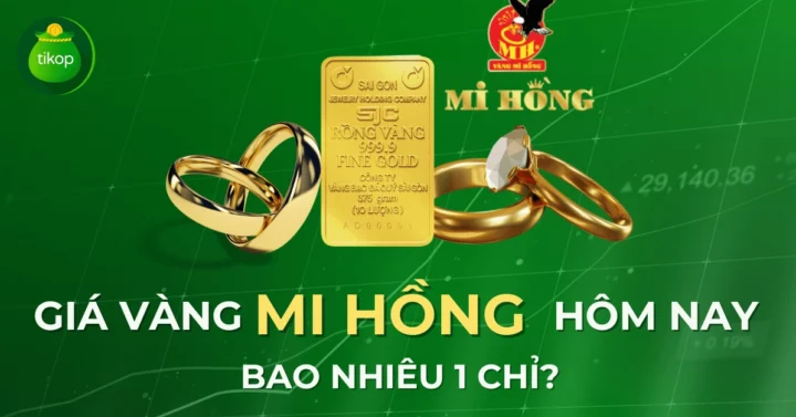 Bảng giá vàng cập nhật