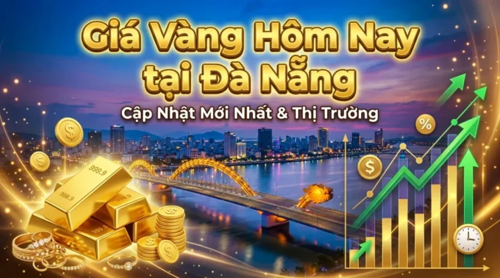 Bảng giá vàng SJC Đà Nẵng hôm nay