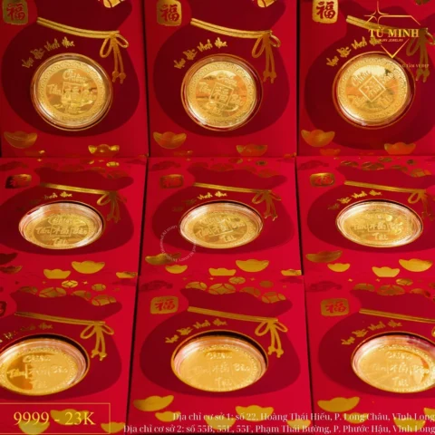 Bảng giá vàng Vĩnh Long hôm nay