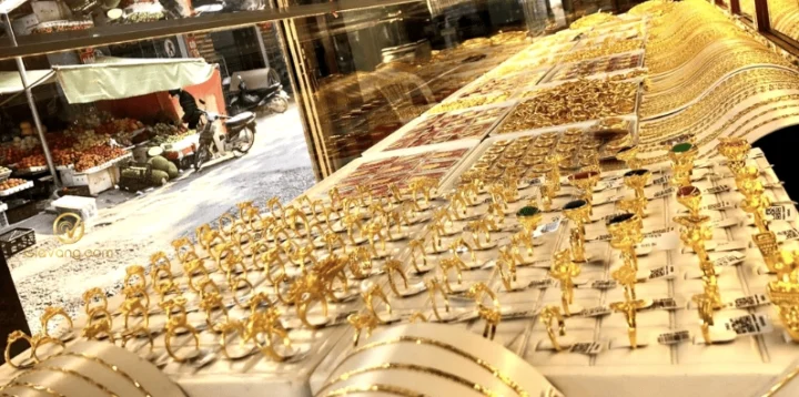 Biểu đồ giá vàng 24k Quang Thắng Giao Thủy