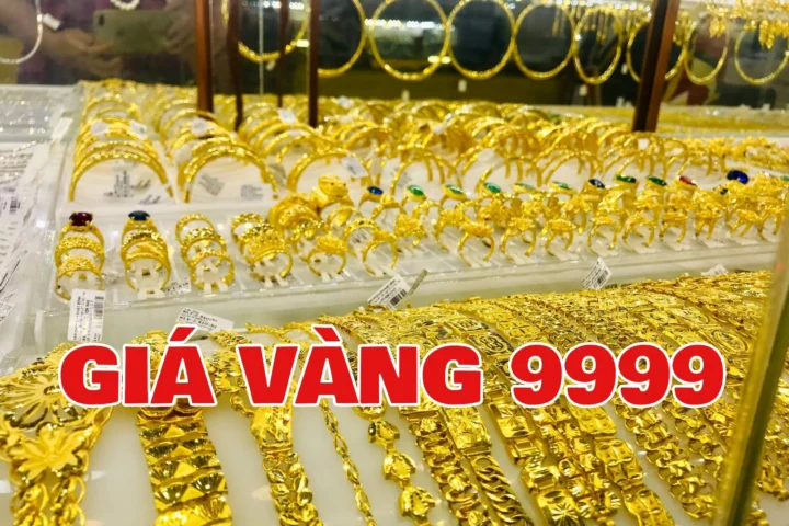 Biểu đồ giá vàng 9999 hôm nay