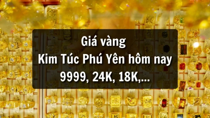Biểu đồ giá vàng 9999 Kim Túc tại Phú Yên