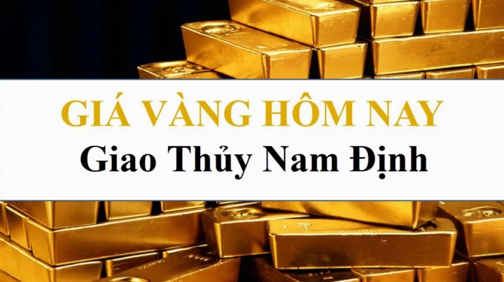 Biểu đồ giá vàng Giao Thủy hôm nay