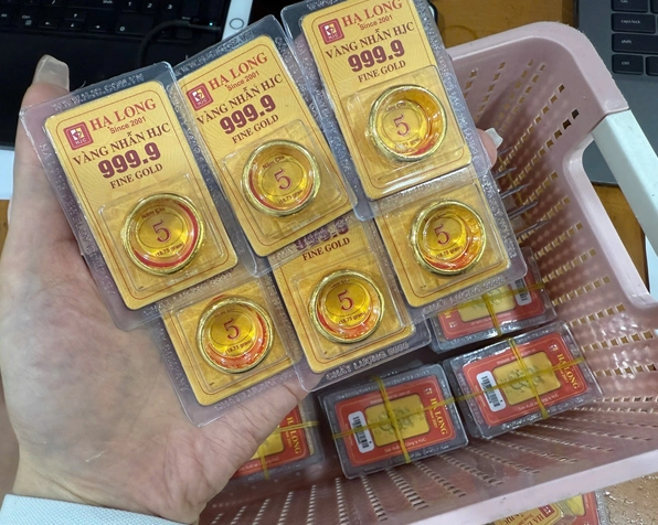 Biểu đồ giá vàng Hạ Long
