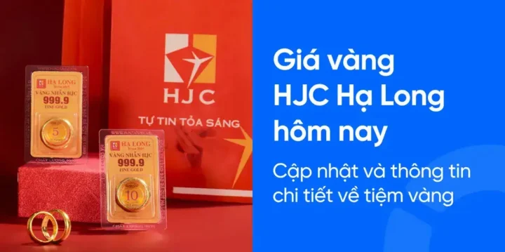 Biểu đồ giá vàng SJC Hạ Long