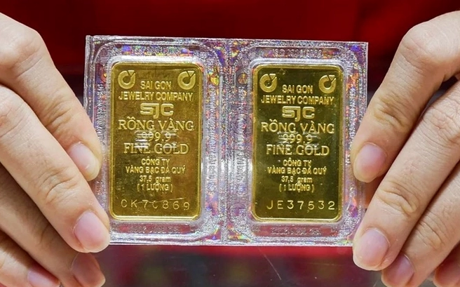 Biểu đồ giá vàng SJC