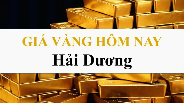 Giá Vàng Hôm Nay Tại Hải Dương 2026: Dự Báo và Phân Tích Biểu đồ giá vàng tại Hải Dương