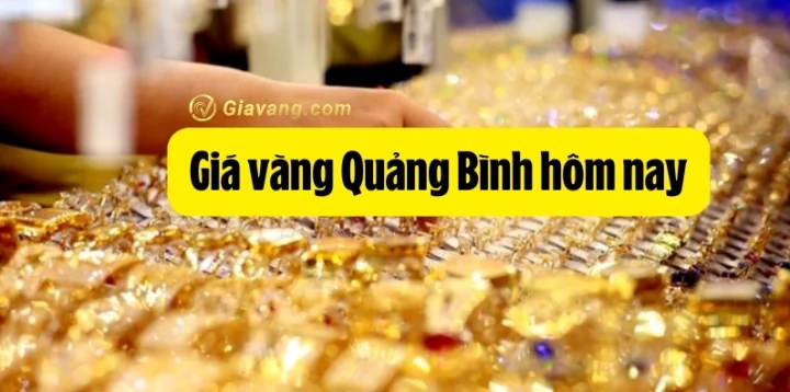 Biểu đồ giá vàng tại Quảng Bình