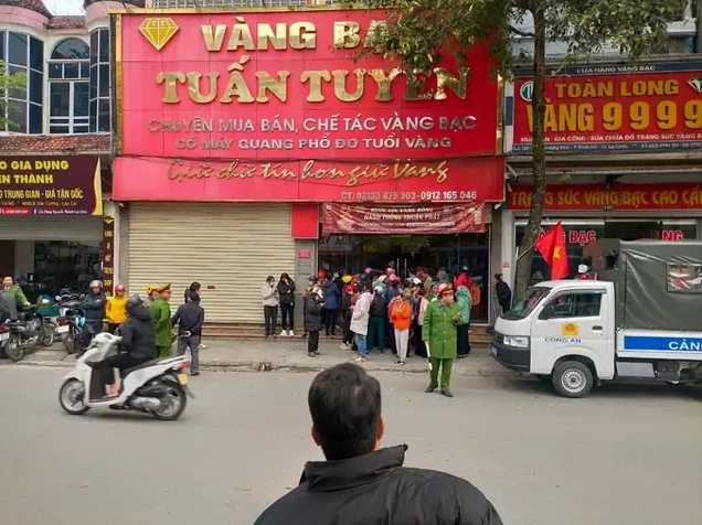 Biểu đồ giá vàng tại Tiệm Vàng Tuấn Anh Tuyên Quang