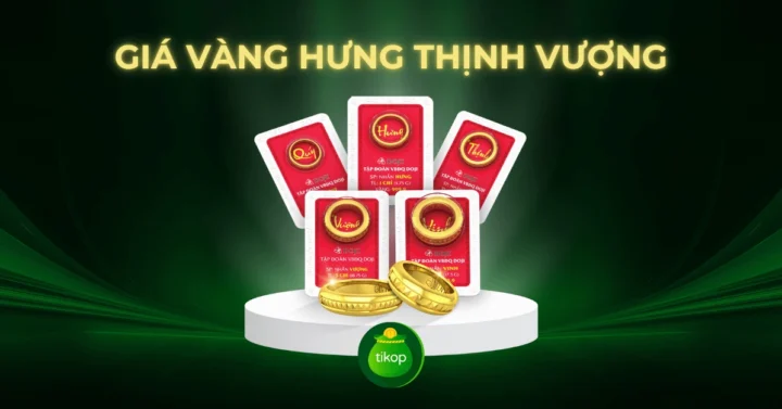 Biểu đồ giá vàng thế giới và Việt Nam