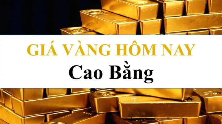 Biểu đồ giá vàng theo ngày tại Cao Bằng