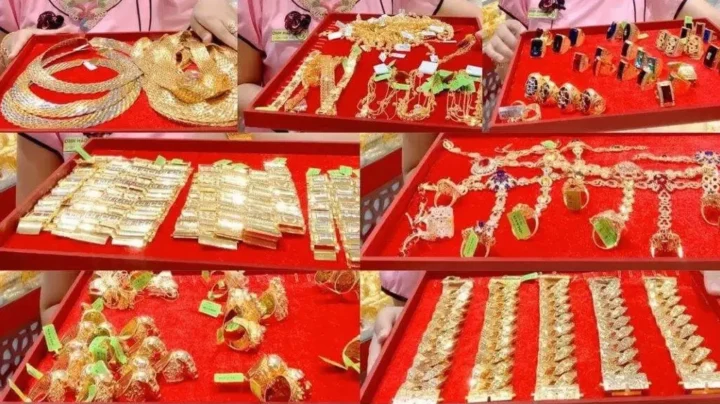 Biểu đồ giá vàng theo thời gian