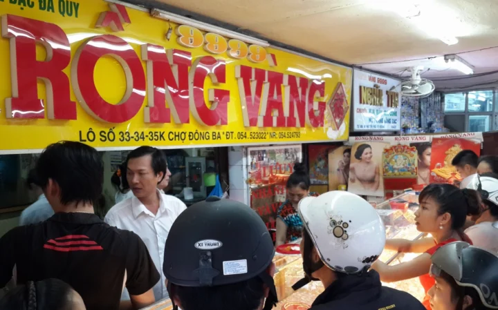 Biểu đồ giá vàng