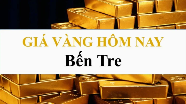 Biểu đồ so sánh giá vàng SJC và vàng ta tại Bến Tre
