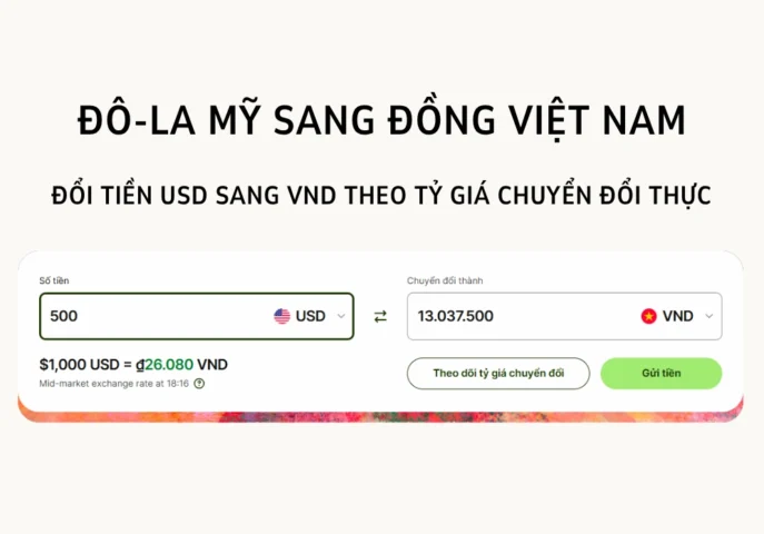 Biểu đồ thể hiện giá đô la Mỹ tại tiệm vàng