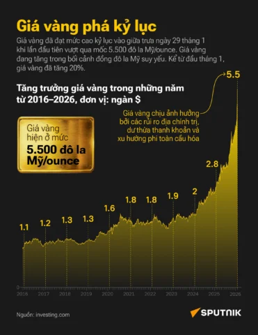 Biểu đồ xu hướng giá vàng tương lai
