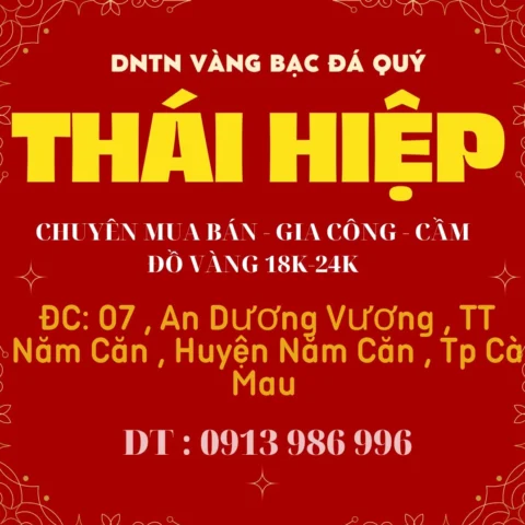 Biểu tượng vàng của Hội Kim Hoàn Cà Mau