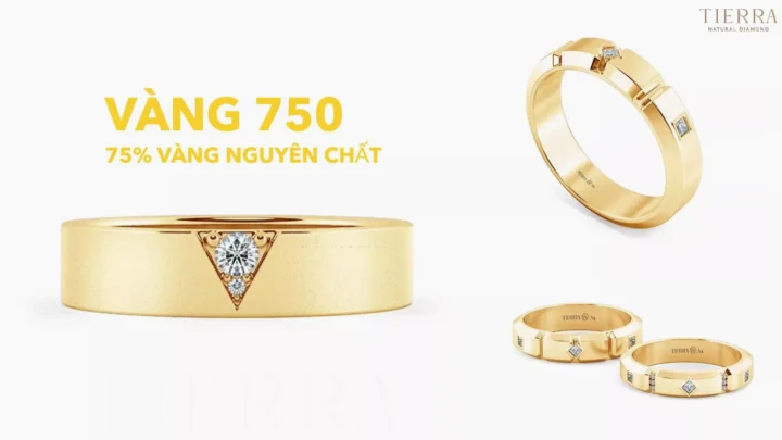 Bộ sưu tập trang sức vàng 750 thời thượng