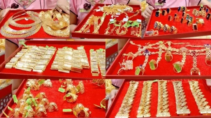 Các mẫu trang sức vàng tại Tiệm Vàng Kim Thành Thảo