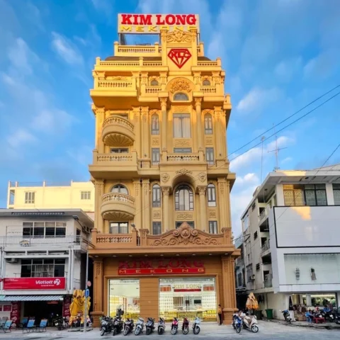 Cảnh quan công ty Vàng Bạc Đá Quý Kim Long Đồng Tháp