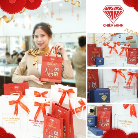 Cửa hàng Vàng Chiến Minh Cầu Giấy sang trọng