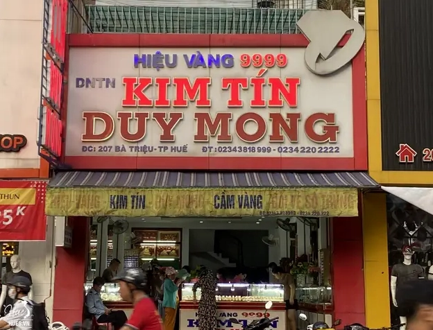 Vàng Duy Mông Hôm Nay: Cập Nhật Giá Vàng Chuẩn Xác 2026 Cửa hàng Vàng Duy Mông Huế
