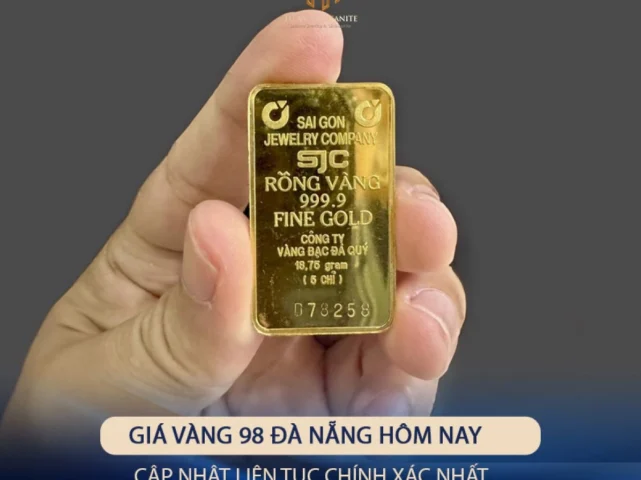 Giá vàng 98 Đà Nẵng hôm nay 2026