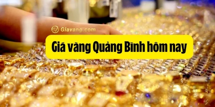 Giá vàng tại Quảng Bình hôm nay