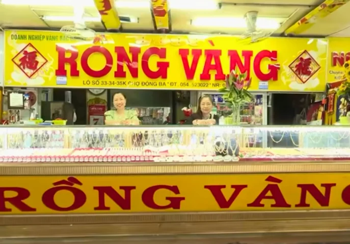 Điểm nổi bật của tiệm vàng Rồng Vàng Huế