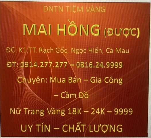 Logo Hội Kim Hoàn Cà Mau