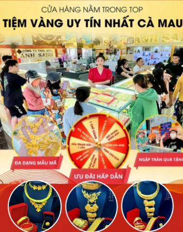 Nhẫn cưới tại tiệm vàng ánh sáng
