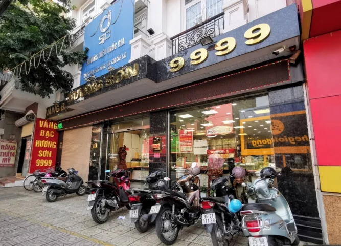Sản phẩm trang sức độc đáo từ làng vàng bạc Hương Sơn