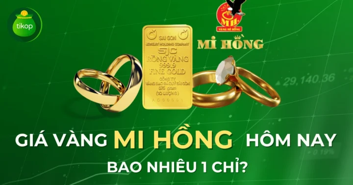 So sánh giá vàng Mi Hồng hôm nay