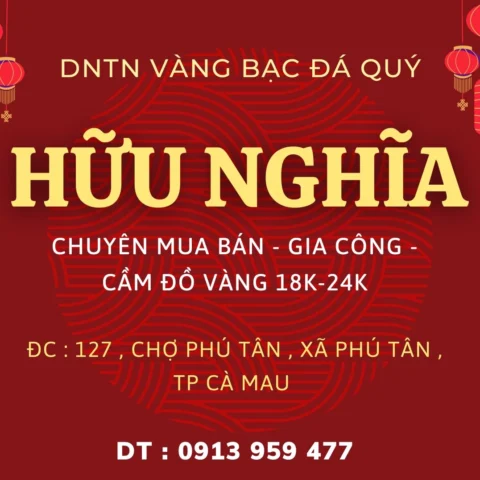 Trang sức vàng Cà Mau với thiết kế độc đáo