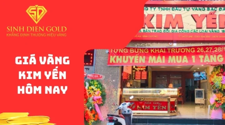 Vàng Kim Yến - Biểu tượng của sự sang trọng và giá trị